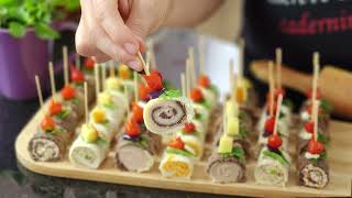 5 QUICK AND EASY SNACK IDEAS FOR PARTIES! NO OVEN AND NO STOVE!