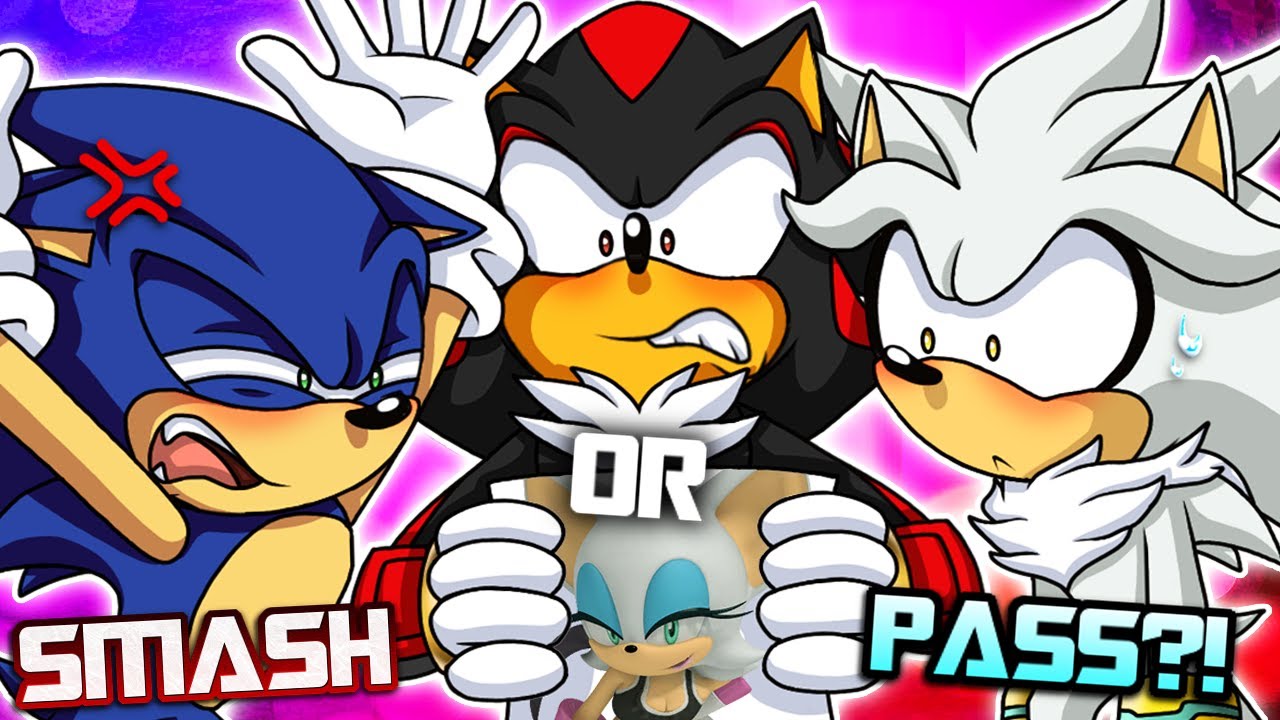 SMASH OR PASS WITH SONIC, SHADOW & SILVER?! - YouTube