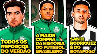 VITOR ROQUE CHEGANDO NO PALMEIRAS | Santiago Rodriguez É DO BOTAFOGO | Resumão do Palmeiras COMPLETO