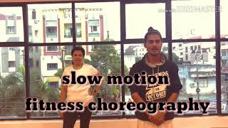 SLOW MOTION DANCEFITNEES Coreography by DILIPRAGHAVREDDY  | BOLLYWOOD WORKOUT |