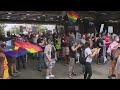 Chicago's LGBTQ community march for equality during People's Pride Parade