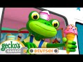 Notfall Eiscreme Abenteuer | 60-minütige Zusammenstellung｜Geckos Garage Deutsch｜LKW für Kinder 🦎🛠️