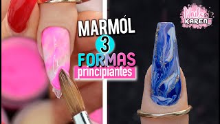 Cómo HACER EFECTO MÁRMOL | 3 FORMAS