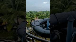 BLACK HOLE 🕳️ Water Slide at 📍Wet N Joy - Shirdi #waterpark #shorts