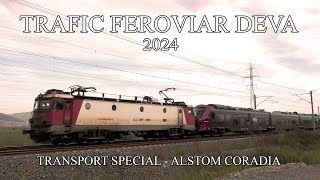 Trenuri și trafic feroviar pe M200 - Deva | TRANSPORT SPECIAL -  Alstom Coradia