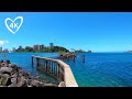 4K Walk Tweed Coast - Surf Beaches, Lookout, Sea-Wall - Virtual Walk Gold Coast - Treadmill