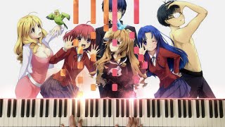 Toradora!「とらドラ！」- Orange Ending 2 (Piano Tutorial) 「オレンジ」