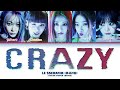 LE SSERAFIM 'Crazy' (르세라핌) (Color Coded Lyrics)