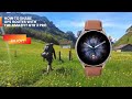 tutorial how to share gps routes amazfit gtr 3 pro