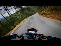 RELAXING RIDE ⛰️. Part 2. | KAWASAKI Z800 SC PROJECT - POV [4K]