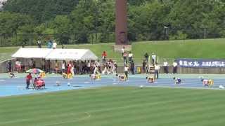 20140723_兵庫高校ユース東播地区予選_女子2年200mタイムレース決勝2組