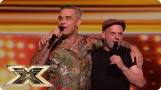 Andy's loving Robbie instead | Auditions Week 1 | The X Factor UK 2018