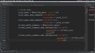 58 Python Tkinter Tutorial 11 Paint App