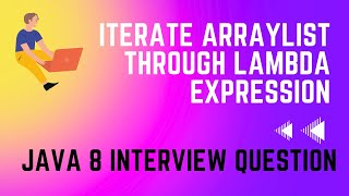 Java | Iterate List Using Lambda Expression | Java 8 Interview
