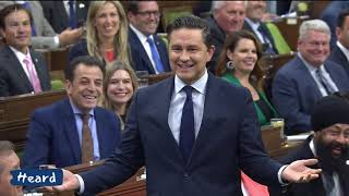 QP Oct 5 Poilievre and Champagne banter with jokes over Turkey and Champagne