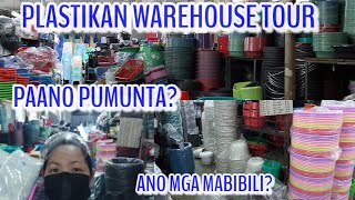 PAANO PUMUNTANG PLASTIKAN SA MALABON WAREHOUSE TOUR MURANG BILIHAN NG PASO!