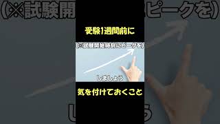 受験1週間前に気を付けておくこととは！？【受験生必見！】【ブレスル】【切り抜き】#Shorts