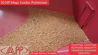 10HP Mega Jumbo Heavy Duty Flour Mill Best Quality Pulverizer Atta Chakki 7300820345