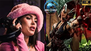Mortal Kombat 1 - Official Megan Fox Becomes Nitara Trailer 2023 Official Nitara Gameplay [4K 60FPS]