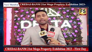 interview of delta builder   CREDAI-BANM 21st Mega Property Exhibition 2023   vashi navi mumbai