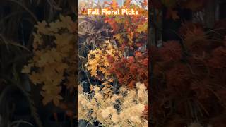 Hobby Lobby Floral Fall Picks Home Decor #shopwithme #falldecor #homedecor