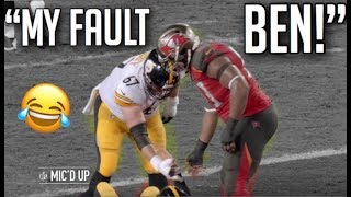 Funniest NFL "Mic'd Up Moments || HD (Part 2)