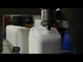 Adhesive production - filling