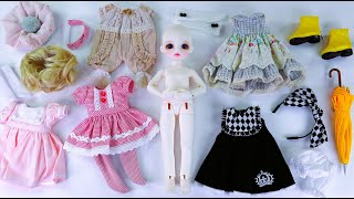 리나슈슈 레인드롭 멜리사 개봉BJD LINA chouchou Limited Rain drop Melissa  box opening/dress up doll miniature 4K