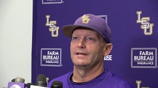 LSU Jay Johnson WIN over Southern postgame