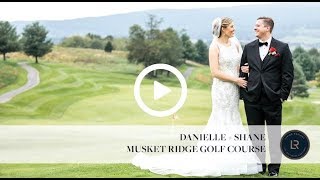 Danielle + Shane {married} | Creative Film | Radiant Films | Musket Ridge Golf Course