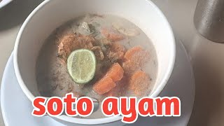 ENAK, GURIH, WANGI BANGET ABIS SEKEJAP SOTO AYAM MEDAN ALA UMI ‼️