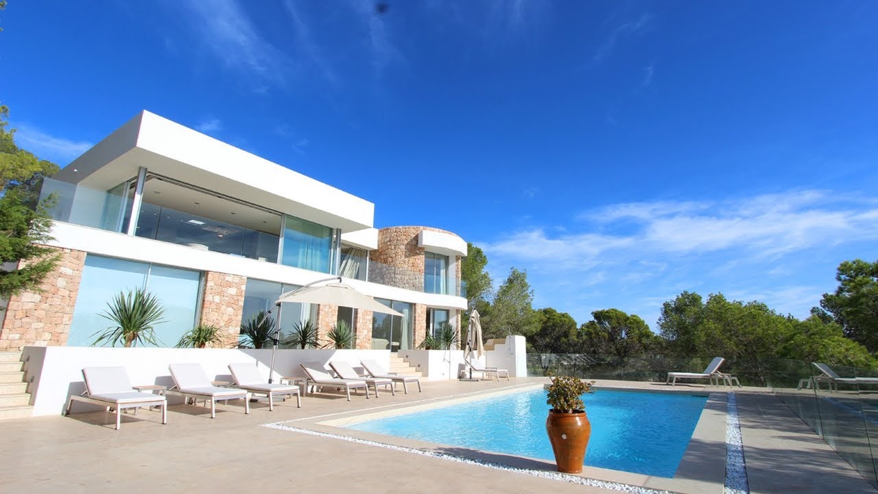 Stunning Property In Ibiza With Sea View At Es Cubells - Luxury Villas ...