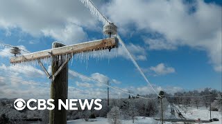 Thousands still without power in southern U.S., airlines trying to recover amid winter storm