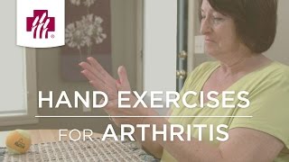 Hand Exercises for Arthritis