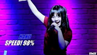 [4K] 스피파! (하쿠, SPEED! 98%) - 스타팅 라인, MACH DRIVE TIME! @ 241129 아로아로홀 직캠 By SSoLEE