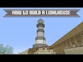 Minecraft Xbox & Playstation: How To Build A Really Cool Lighthouse Simple & Easy Tutorial