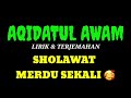 SHOLAWAT // AQIDATUL AWAM / SHOLAWAT MERDU / Lirik & Terjemahan #sholawat #viral #fyp