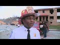 Atlanta Fire provides update on large blaze at abandoned apartment complex