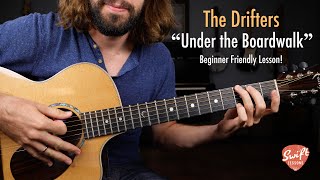 The Drifters "Under the Boardwalk" | Beginner Acoustic Guitar Lesson