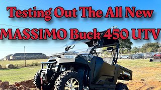 Testing Out The All New MASSIMO Buck 450 UTV