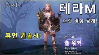 [테라M] 휴먼 솔 워커 (권술사) 스킬영상 공개! 유튜브 방송 준비중!