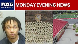 Morehouse student arrested; Major meth bust; 39 high school football players suspended | FOX 5 News