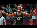 174lbs mekhi lewis virginia tech vs david hussey duke