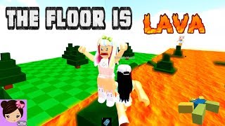 The Floor Is Lava Roblox Gameplay With Fans Titi Games - goldie titi games having fun in roblox disney themed park