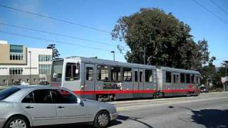 Muni Metro K Ingleside @ Ocean Ave \u0026 Howth St San Francisco California