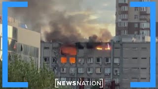 Ukraine: Russia blasts Kyiv with 'kamikaze' drones | NewsNation Live