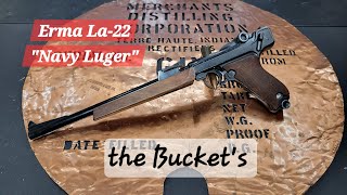 Erma LA or ET 22 Navy Luger