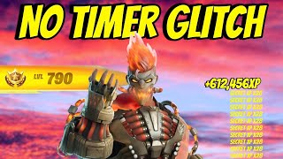 New *NO TIMER* Fortnite XP GLITCH to Level Up Fast in Chapter 5 Season 3! (750k XP)
