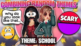 COMBINING *RANDOM THEMES* In Dress To Impress!! (Roblox)