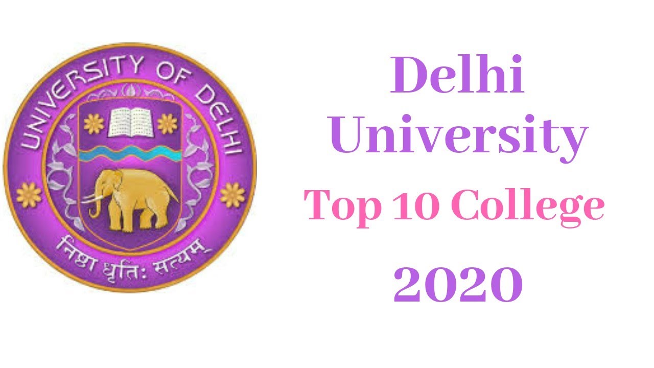 Top 10 Colleges Of Delhi University 2020|North And South Campus|B.Sc, B ...